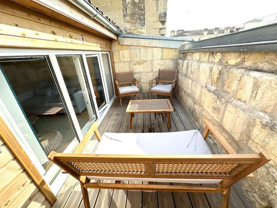 利布尔讷5- Hypercentre - 4Pers - Clim - Terrasse - Netflix公寓 外观 照片